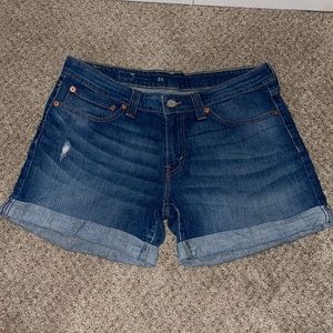 Levi denim shorts